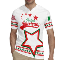 Personalized Italian-American Heritage Month Rugby Jersey Starlight Simple Style - Wonder Print Shop