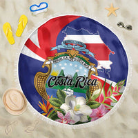 Costa Rica Pura Vida Tropical Beach Blanket - Wonder Print Shop