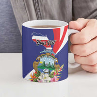Personalized Costa Rica Pura Vida Tropical Ceramic Mug - Wonder Print Shop