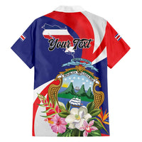 Personalized Costa Rica Pura Vida Tropical Family Matching Off Shoulder Short Dress and Hawaiian Shirt - Wonder Print Shop