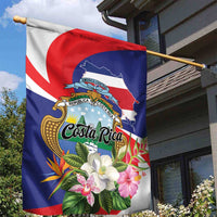 Costa Rica Pura Vida Tropical Garden Flag - Wonder Print Shop