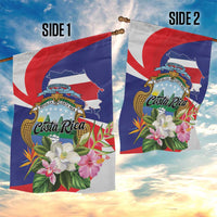 Costa Rica Pura Vida Tropical Garden Flag - Wonder Print Shop