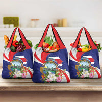 Costa Rica Pura Vida Tropical Grocery Bag - Wonder Print Shop