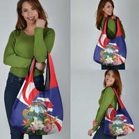 Costa Rica Pura Vida Tropical Grocery Bag - Wonder Print Shop