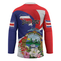 Personalized Costa Rica Pura Vida Tropical Hockey Jersey - Wonder Print Shop