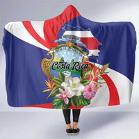 Costa Rica Pura Vida Tropical Hooded Blanket - Wonder Print Shop