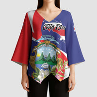 Personalized Costa Rica Pura Vida Tropical Kimono Sleeve Blouse - Wonder Print Shop