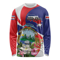 Personalized Costa Rica Pura Vida Tropical Long Sleeve Shirt - Wonder Print Shop