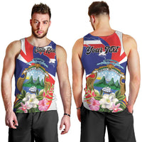 Personalized Costa Rica Pura Vida Tropical Men Tank Top - Wonder Print Shop