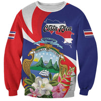 Personalized Costa Rica Pura Vida Tropical Sweatshirt - Wonder Print Shop
