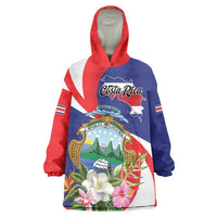 Personalized Costa Rica Pura Vida Tropical Wearable Blanket Hoodie - Wonder Print Shop