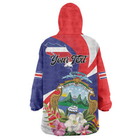 Personalized Costa Rica Pura Vida Tropical Wearable Blanket Hoodie - Wonder Print Shop