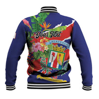 Personalized Costa Rica Alajuela Province Baseball Jacket - Wonder Print Shop