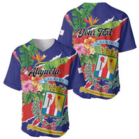 Personalized Costa Rica Alajuela Province Baseball Jersey - Wonder Print Shop