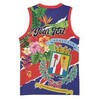 Personalized Costa Rica Alajuela Province Basketball Jersey - Wonder Print Shop