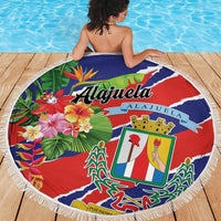 Costa Rica Alajuela Province Beach Blanket - Wonder Print Shop