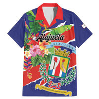Personalized Costa Rica Alajuela Province Family Matching Mermaid Dress and Hawaiian Shirt - Wonder Print Shop
