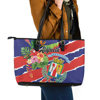 Costa Rica Alajuela Province Leather Tote Bag - Wonder Print Shop