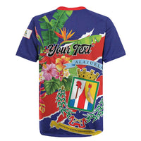 Personalized Costa Rica Alajuela Province Rugby Jersey - Wonder Print Shop