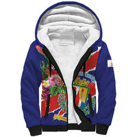 Personalized Costa Rica Alajuela Province Sherpa Hoodie - Wonder Print Shop