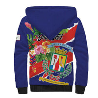 Personalized Costa Rica Alajuela Province Sherpa Hoodie - Wonder Print Shop