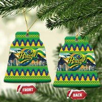 Brazil Christmas Feliz Natal Ceramic Ornament - Wonder Print Shop