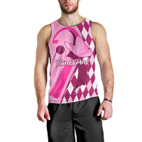 personalised-think-pink-men-tank-top-golf-argyle-pattern-breast-cancer-awareness