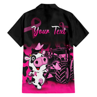 Personalised Save The Udders Family Matching Short Sleeve Bodycon Dress and Hawaiian Shirt Farmer Day Breast Cancer Awareness - Wonder Print Shop