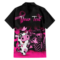 Personalised Save The Udders Family Matching Tank Maxi Dress and Hawaiian Shirt Farmer Day Breast Cancer Awareness - Wonder Print Shop