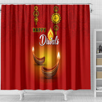 personalised-diwali-festival-shower-curtain-diya-with-paisley-pattern