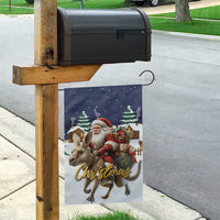 Kangaroo Australia Christmas Garden Flag Xmas Pattern - Wonder Print Shop