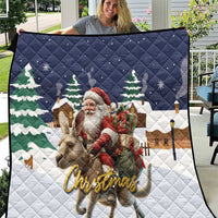 Kangaroo Australia Christmas Quilt Xmas Pattern - Wonder Print Shop