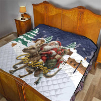 Kangaroo Australia Christmas Quilt Xmas Pattern - Wonder Print Shop