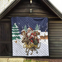 Kangaroo Australia Christmas Quilt Xmas Pattern - Wonder Print Shop