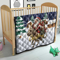 Kangaroo Australia Christmas Quilt Xmas Pattern - Wonder Print Shop