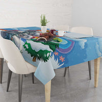 Australia Koala Christmas Tablecloth Santa Claus Ho Ho Ho - Wonder Print Shop