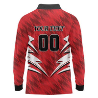 Custom Barishal Cricket Fortune Long Sleeve Polo Shirt Southern Army Champions - Wonder Print Shop