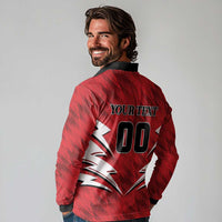 Custom Barishal Cricket Fortune Long Sleeve Polo Shirt Southern Army Champions - Wonder Print Shop