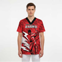 Custom Barishal Cricket Fortune Scrub Top Southern Army Champions - Wonder Print Shop
