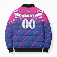 Custom Chittagong Cricket Bomber Puffer Jacket Faith Honour Strength - Wonder Print Shop