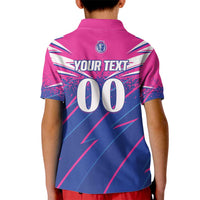 Custom Chittagong Cricket Kid Polo Shirt Faith Honour Strength - Wonder Print Shop