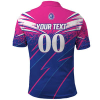 Custom Chittagong Cricket Polo Shirt Faith Honour Strength - Wonder Print Shop