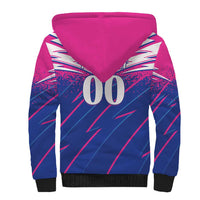 Custom Chittagong Cricket Sherpa Hoodie Faith Honour Strength - Wonder Print Shop