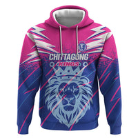 Custom Chittagong Cricket Zip Hoodie Faith Honour Strength - Wonder Print Shop