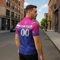 Custom Chittagong Cricket Zipper Polo Shirt Faith Honour Strength - Wonder Print Shop