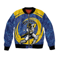 Custom Dhaka Cricket Capitals Bomber Jacket Together We Rise - Wonder Print Shop