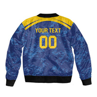 Custom Dhaka Cricket Capitals Bomber Jacket Together We Rise - Wonder Print Shop