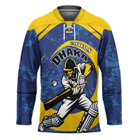 Custom Dhaka Cricket Capitals Hockey Jersey Together We Rise - Wonder Print Shop