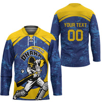 Custom Dhaka Cricket Capitals Hockey Jersey Together We Rise - Wonder Print Shop