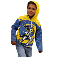 Custom Dhaka Cricket Capitals Kid Hoodie Together We Rise - Wonder Print Shop